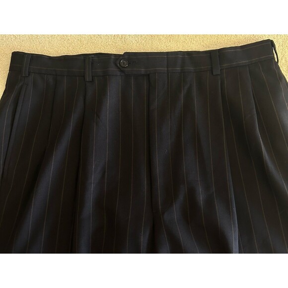 Tommy Hilfiger Mens 100% Wool Suit Separate Two Button 44L Blazer Jacket 36X30 - Picture 14 of 16